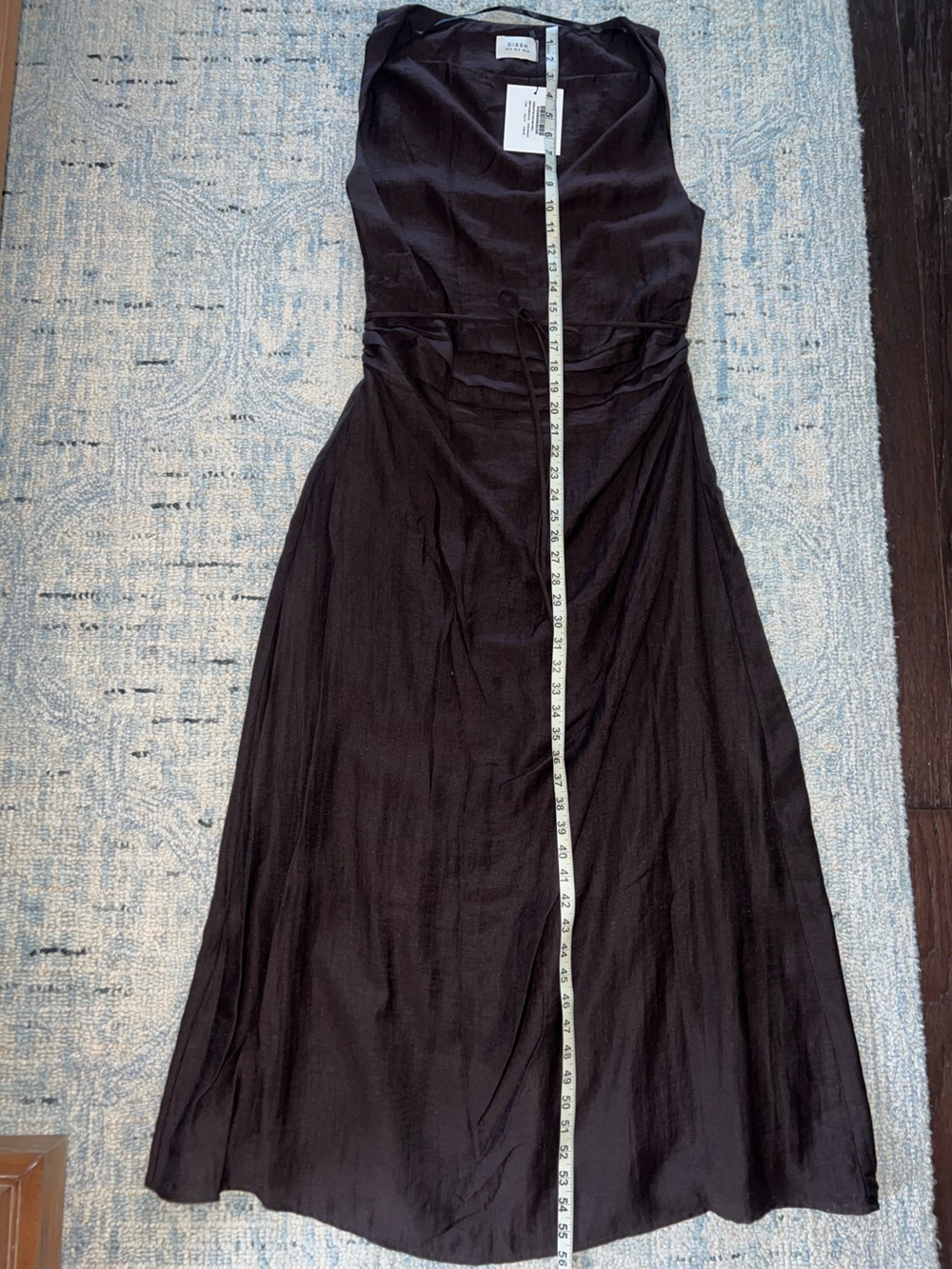 DISSH KASEN BITTER CHOC DRESS - Picture 3 of 15
